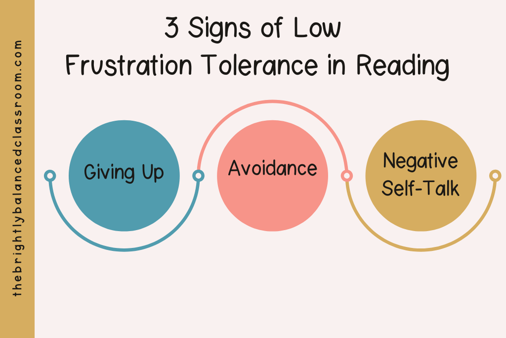 3 signs of frustration tolerance